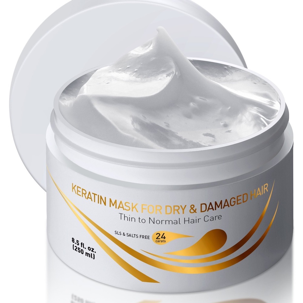 NWT KERATIN MASK FOR DRY AND DAMAGED HAIR
